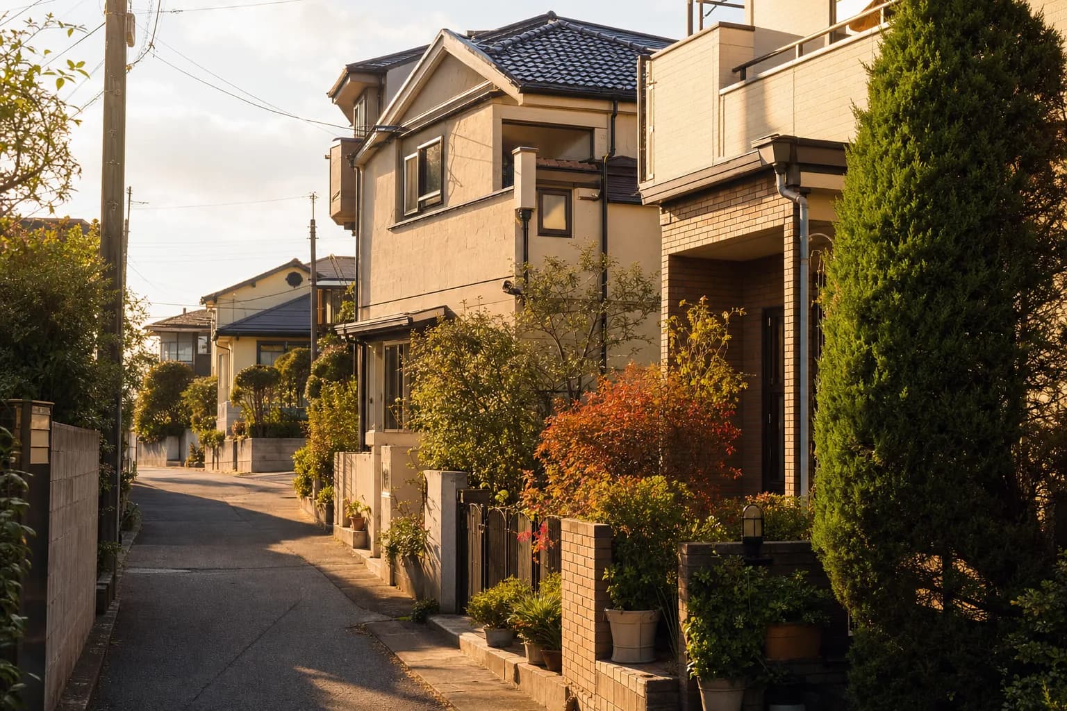 川崎の住宅街